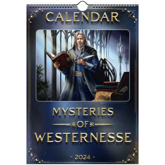 🇬🇧 Mysteries of Westernesse Calendar 2024